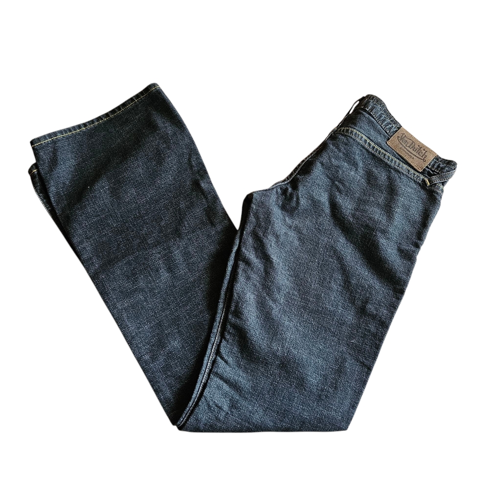 Von Dutch Dark Blue Flare Denim Jeans